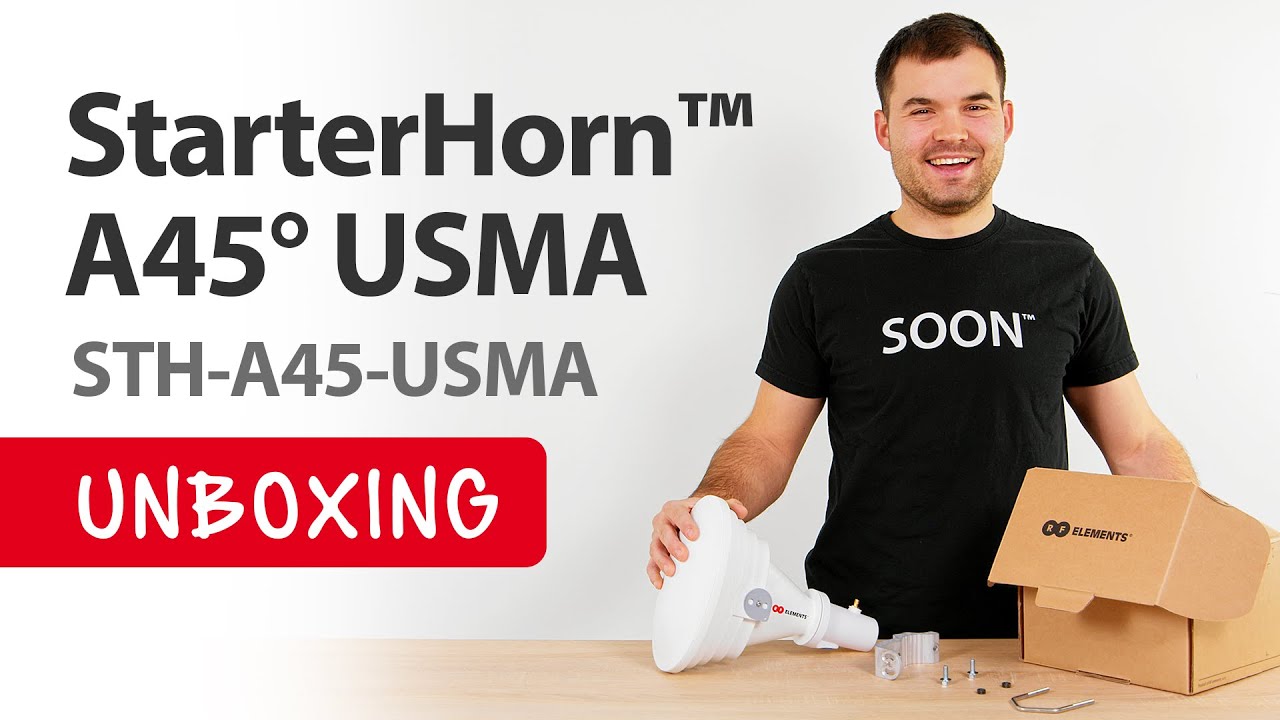 StarterHorn™ A45° USMA, STH-A45-USMA UNBOXING