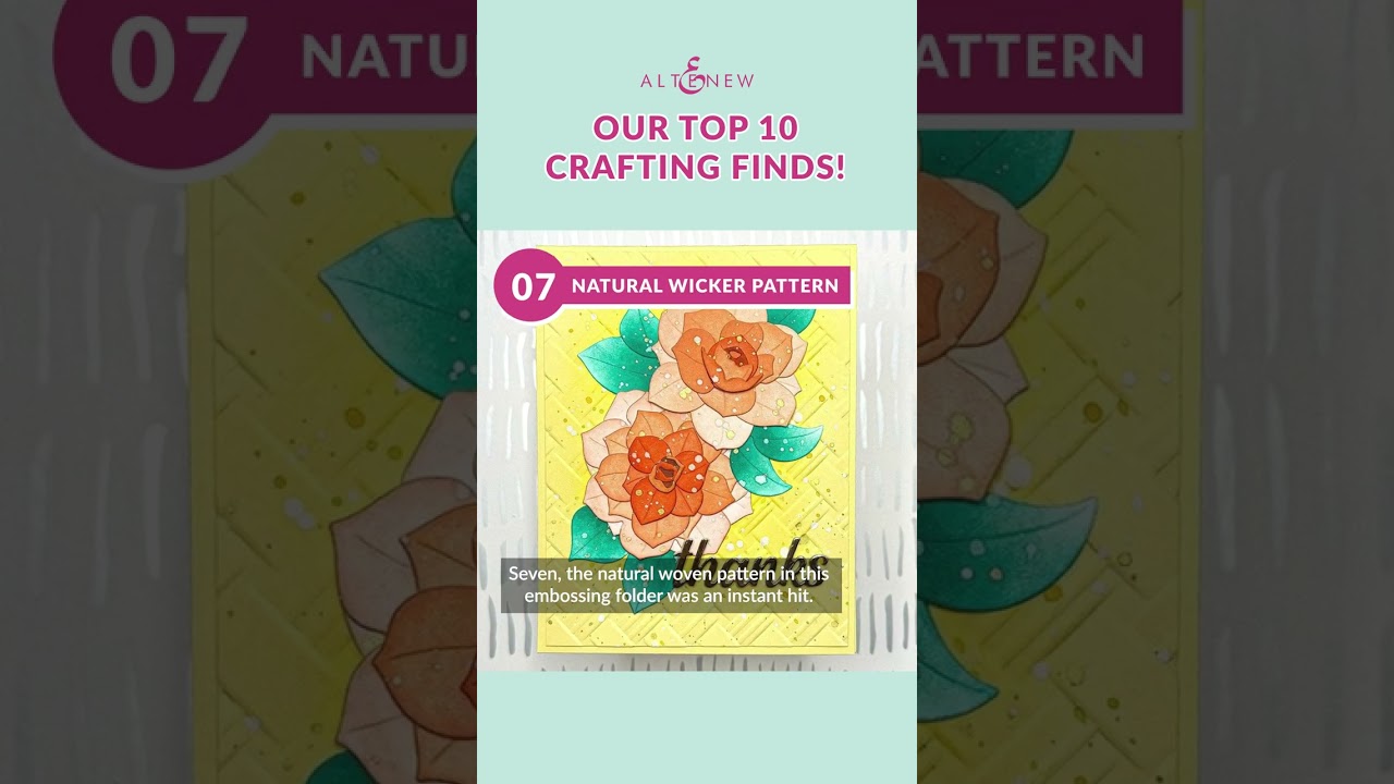 Top 10 crafting products for this month! 