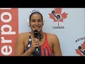 Jr Panams Montréal 2012 Rachel FATTAL message to coach (USA)