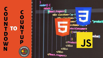 COUNTDOWN to COUNTUP --  [Contador Regressivo para Progressivo] - HTML; CSS; JS