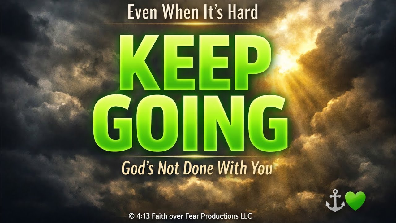 Keep Going — God’s Not Done With You Yet | Monday Motivation - YouTube
