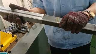 Download Lagu square tube end forming for fitting one tube into another， square tube slip-fit， square swage MP3