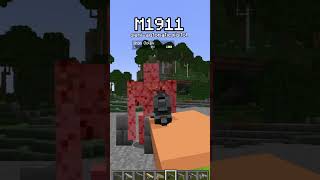 Which PISTOL do you like the most🔥 #Minecraft #mod #gun #Gaming #foryou