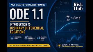 ODE | 1.1 Introduction to Ordinary Differential Equations