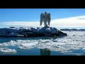 Aparece un Angel de Hielo en Michigan, E.U.A.