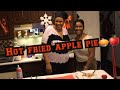 HOT FRIED APPLE PIE#mukbang #applepie #cooking
