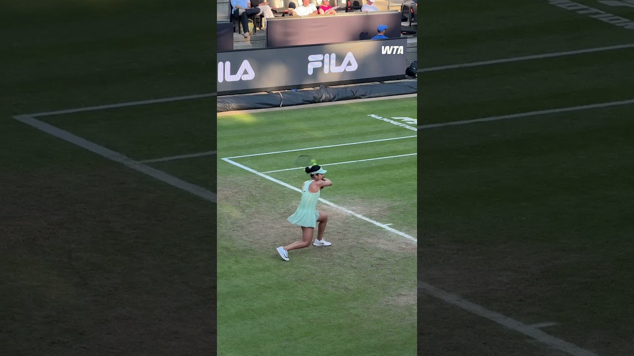 Throwback: 2026 Berlin. Alex Eala digs deep in this rally in Berlin 😤 #wta #tennis #hotshot