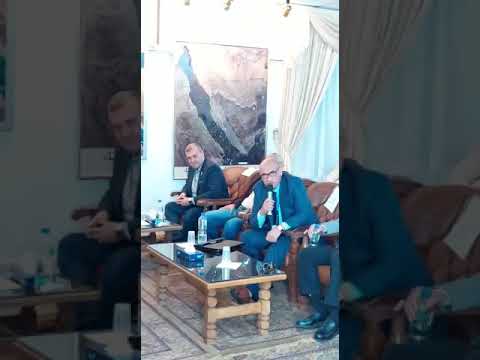 كلمه السيد عبد الوهاب المغوري رئيس شركه بتروجلف أثناء الجلسة التشاورية لمشروع تنمية حقل  الجديد