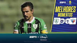 FORTALEZA VENCE, ENCOSTA NO G-2 E REBAIXA O AMÉRICA-MG PARA A SÉRIE C | MELHORES MOMENTOS