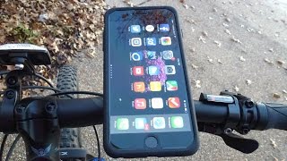 Attaching the iPhone 6+ MountCase 2 to the Bike Mount--Easy and Secure