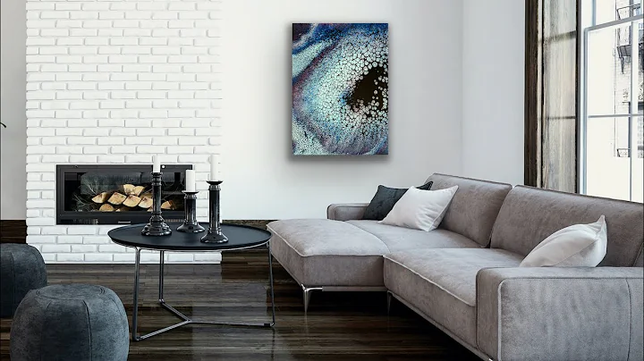 Abstract Fluid Art! Acrylic Pouring! Dump and Swirl!