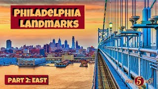PHILADELPHIA Drone Video Tour - EAST Landmarks