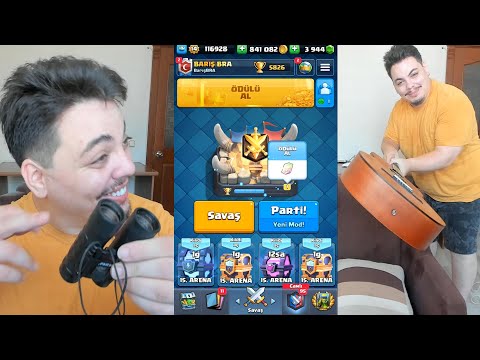 ESKİ EVİME GELİP PRİME BARIŞ BRA OLDUM Clash Royale