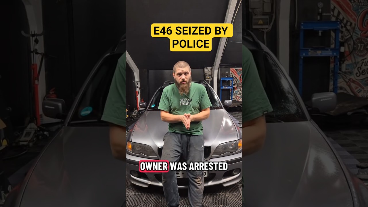 Почему этот BMW E46 простоял в полиции 5 лет? 🤯