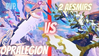 OPRALEGION VS 2 AESMIR | Creatures of Sonaria