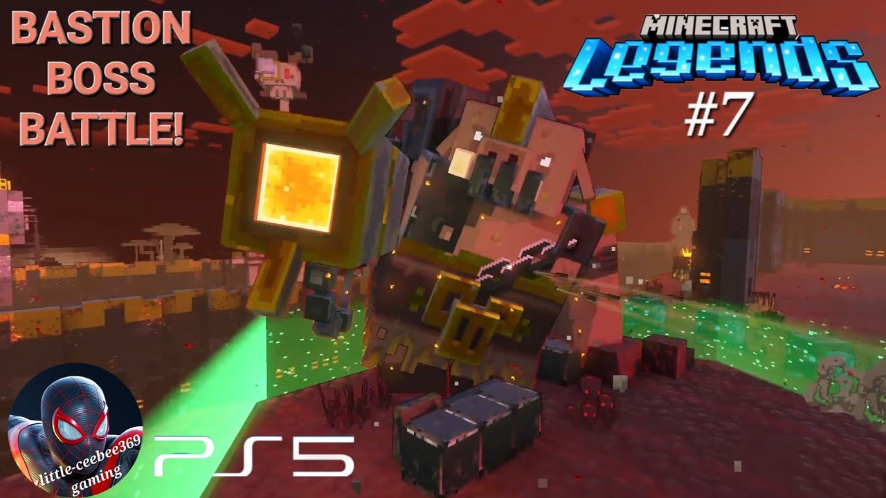 Beating the UNBREAKABLE boss! H.O.B Boom!- Minecraft Legends!: PS5 - Ch7/Ep139