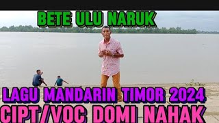 Lagu Mandarin Timor Terbaru 2024 Bete Ulu Naruk Cipt/Voc Domi Nahak