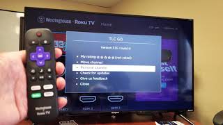 Westinghouse TV (Roku TV): How to Delete / Remove Apps