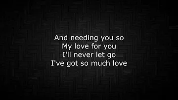 Lionel Richie - You Are (Lyrics)