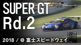 SUBARU BRZ GT300 2018 SUPER GT 第2戦 FUJI GT 500km RACE 決勝ダイジェスト