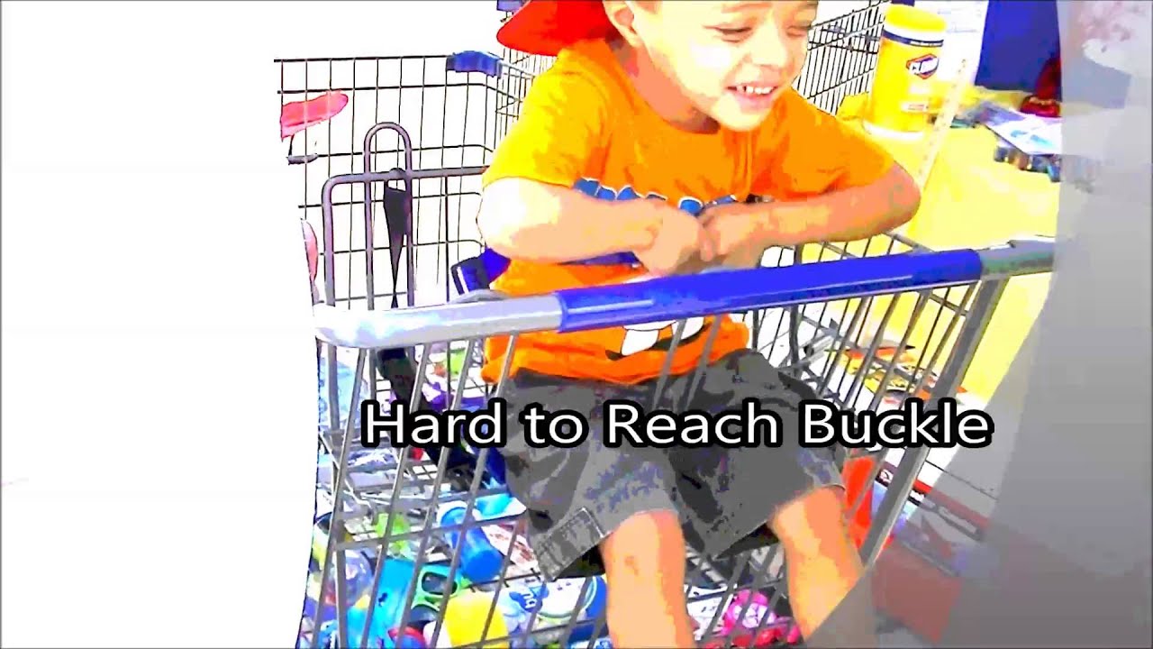 HugMe - Shopping Cart Child Restraint System - YouTube