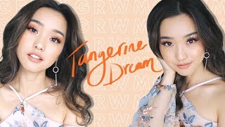 Soft Spring Tangerine Makeup | Get Ready With Me