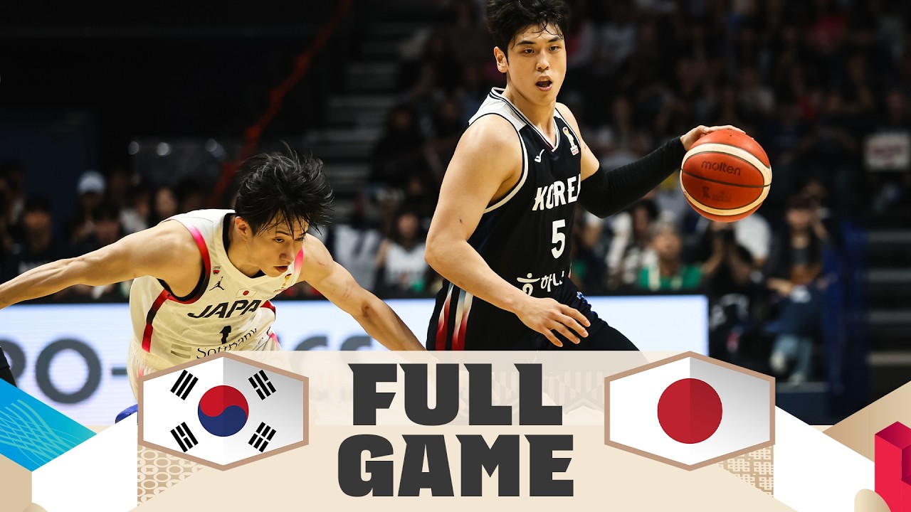 Korea v Japan | Full Basketball Game | FIBA Basketball World Cup 2027 Asian Qualifiers