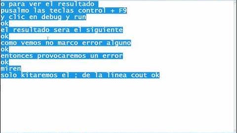 Inciando en Borlan C++ 4.5 (Parte2).wmv