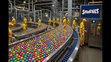 How Millions of Smarties are Made in a Factory
