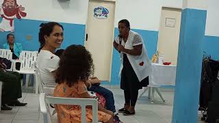 ministração infantil, pregadora; Maira Assembléia de Deus Bragantina Jd Morumbi