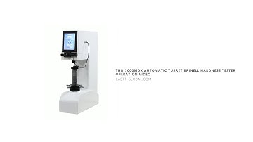 THB 3000MDX Automatic turret Brinell hardness tester operation video