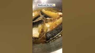 Pan Fry White Fish Fillet ASMR 🤩😋 #shorts #viral #food