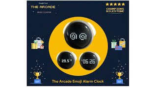 The Arcade Emoji Alarm Clock, Google Arcade Champion Milestone -Champions Milestone screenshot 4