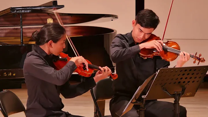20230602-贝多芬: 弦乐四重奏作品编号18第四首第一乐章-萤光乐曲-延平萤光管弦乐团年度成发之根号十六重奏@延平中学演艺厅 - 天天要闻