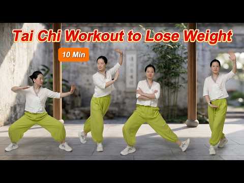 10 Minute Gentle Tai Chi Workout to Lose Weight, Improve Flexibility & Keep Your Body Active