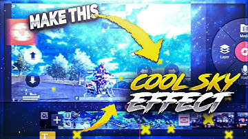 🔥Make this  Cool sky effect in kinemaster_ Best Pubg Montage Effects in Kinemaster_montage effect