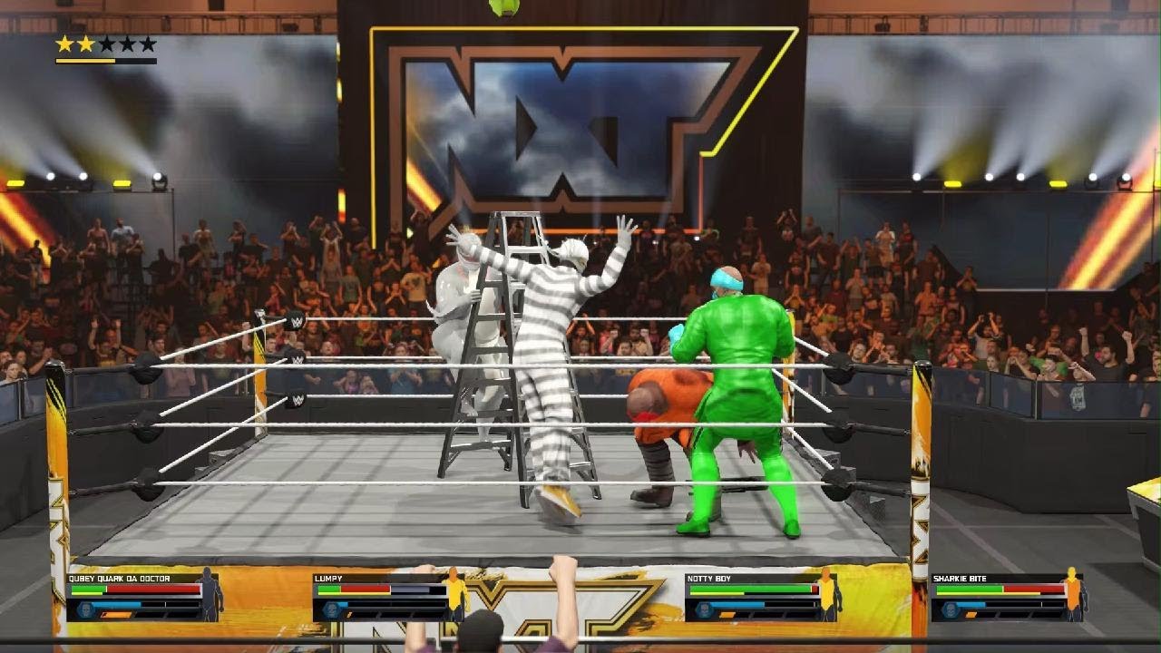 A Brutal 4 way rumble Champ match 🤣🤣