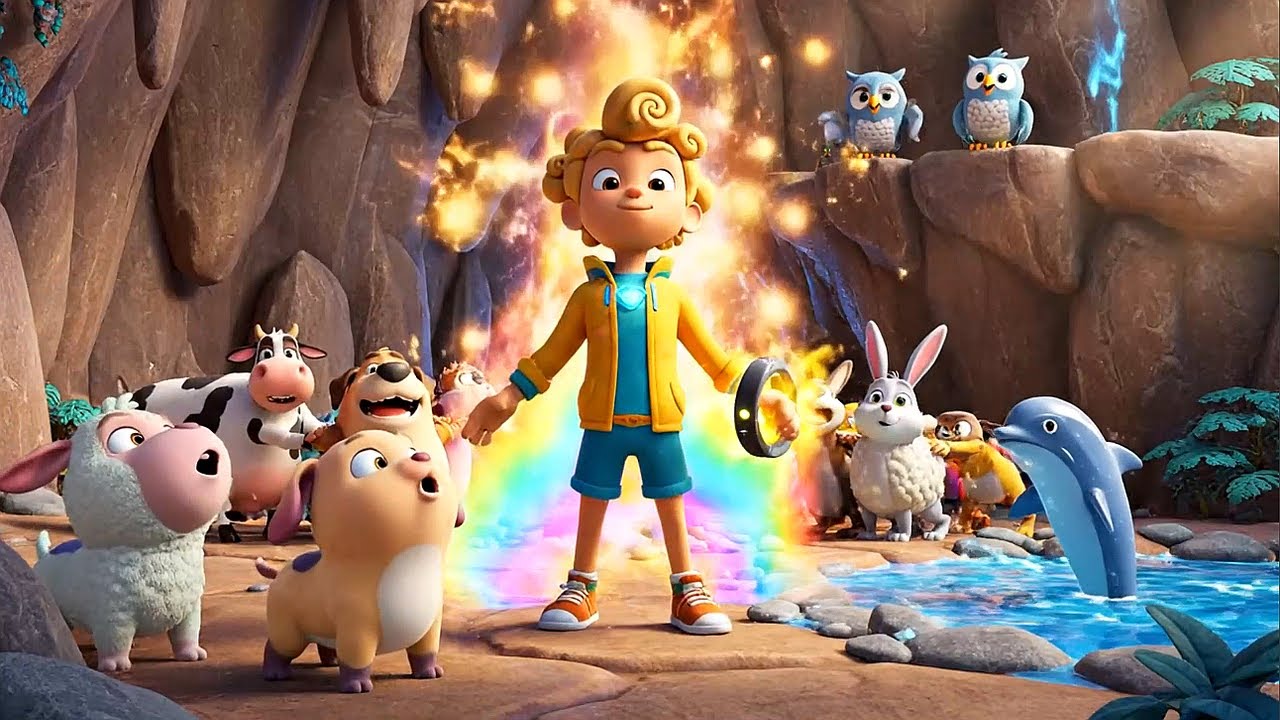 Maxi and Boltie Save Rainbow Creek – Epic 3D Magical Adventure for kids