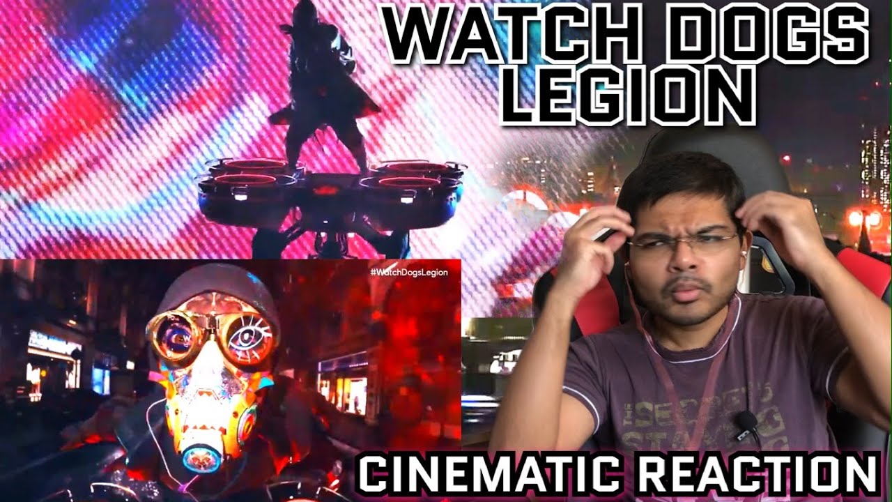 Watch Dogs Legion Cinematic Trailer Reaction!!