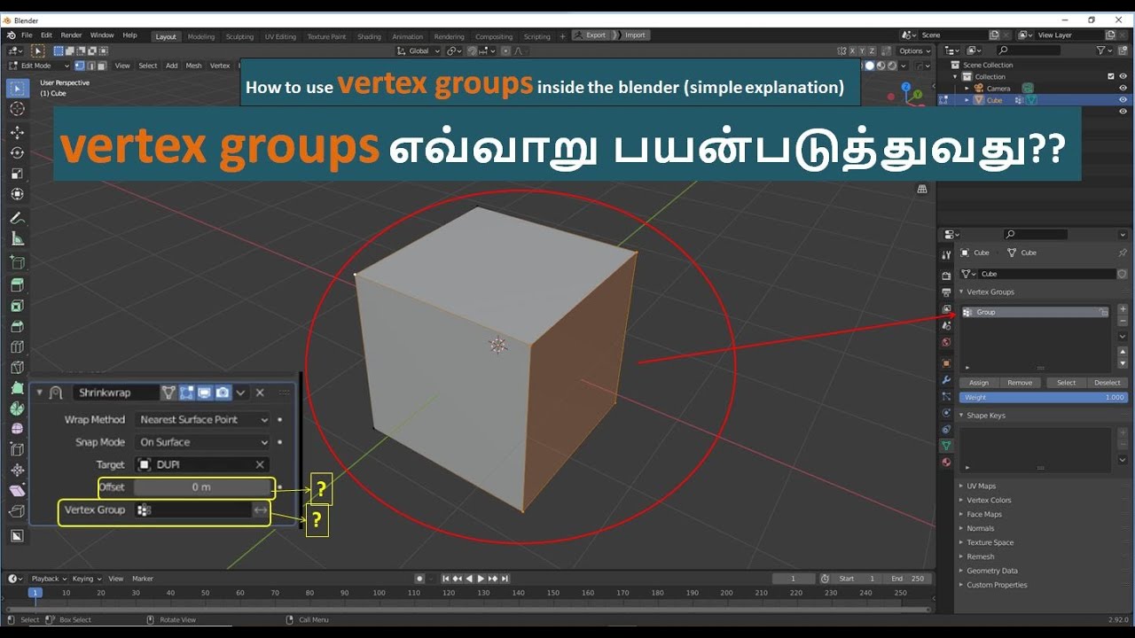 Blender Vertex Groups For Beginners – GIAU