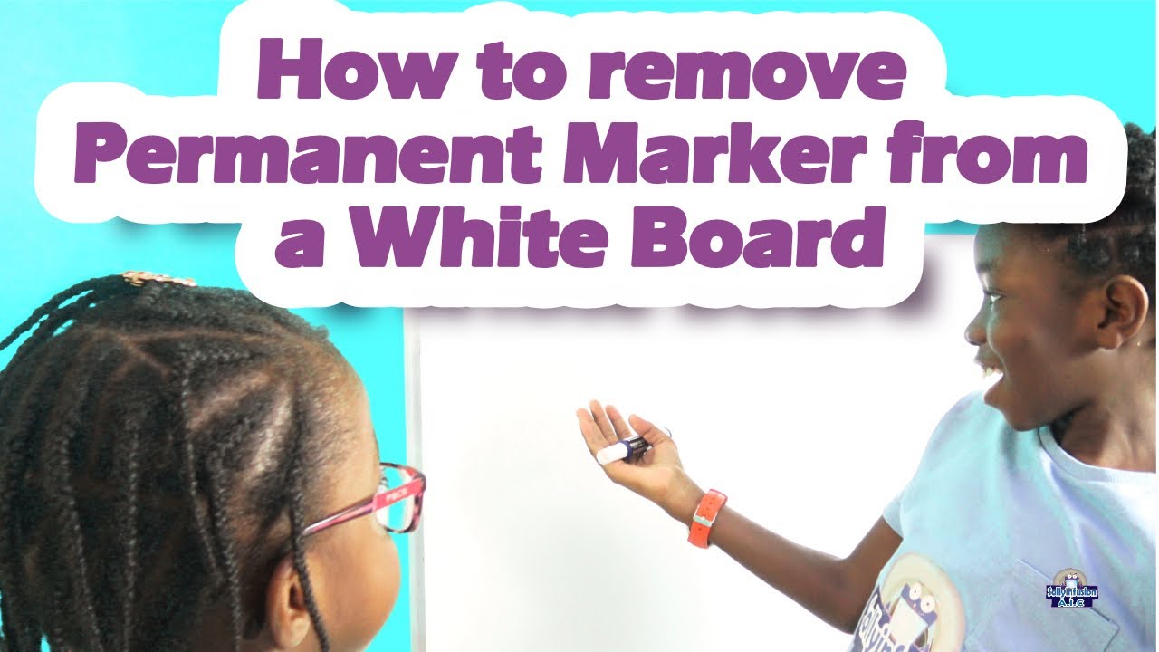 How To Remove Permanent Marker From A White Board YouTube