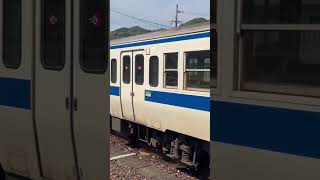 日田彦山線キハ40系　石田駅発車