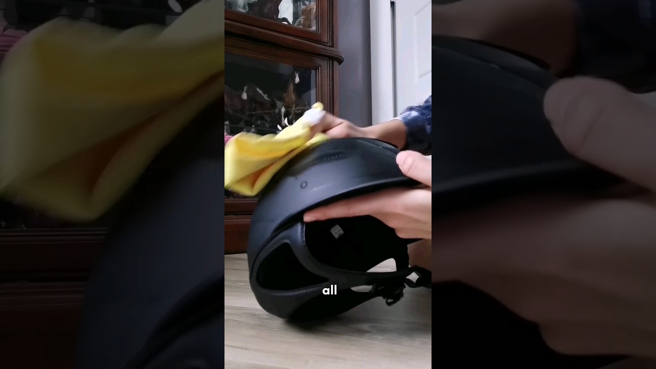How to clean your Helmet! Works for Samshield helmets! samshield 