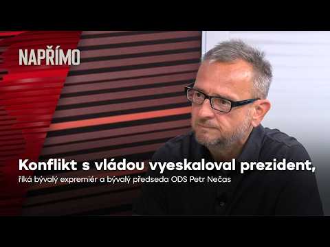 Nečas: Konflikt s vládou vyeskaloval prezident, chybu ale udělaly obě strany | Napřímo