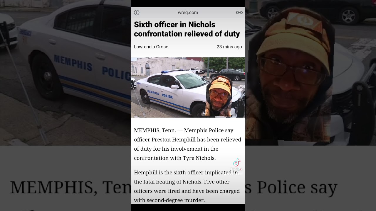 ⁣White Cop involved in Tyre Nichols case relieved of duty. #tyrenichols #shorts #fba #acabdevil