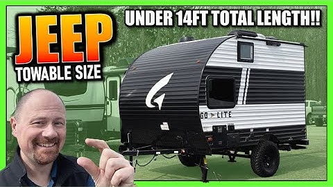 NEW MODEL! Tiny RV less than 14ft Long! 2025 Go Lite Skybreaker Travel Trailer by Wayfinder RV