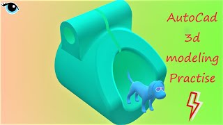 AutoCad 3d Modelling practice for Beginners/ Pinch Cap in Autocad by Learn With Me 360 views 3 years ago 10 minutes, 41 seconds