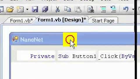 How to create a webbrowser VB 2008 express edition