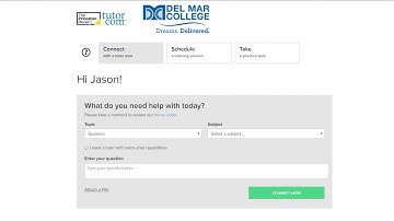 Student Success Center Online Tutoring