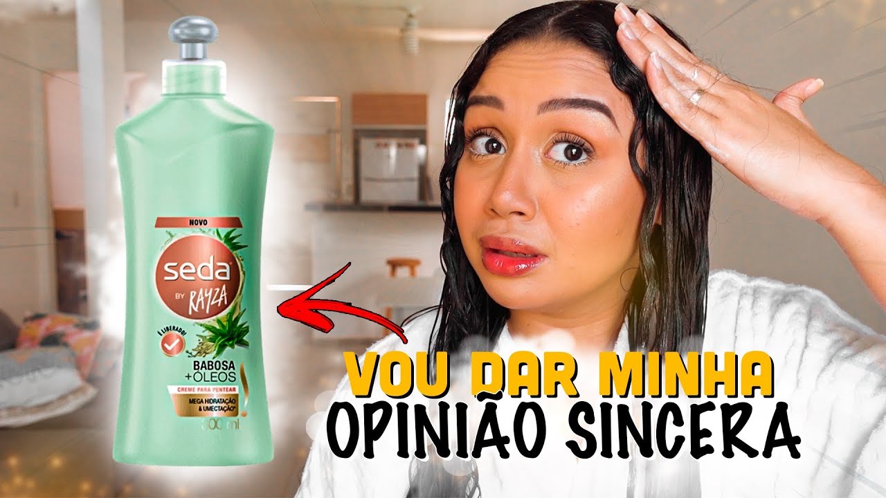 TESTEI O CREME  *SEDA BY RAYZA* NO MEU CABELO CACHEADO! 🤔🔥